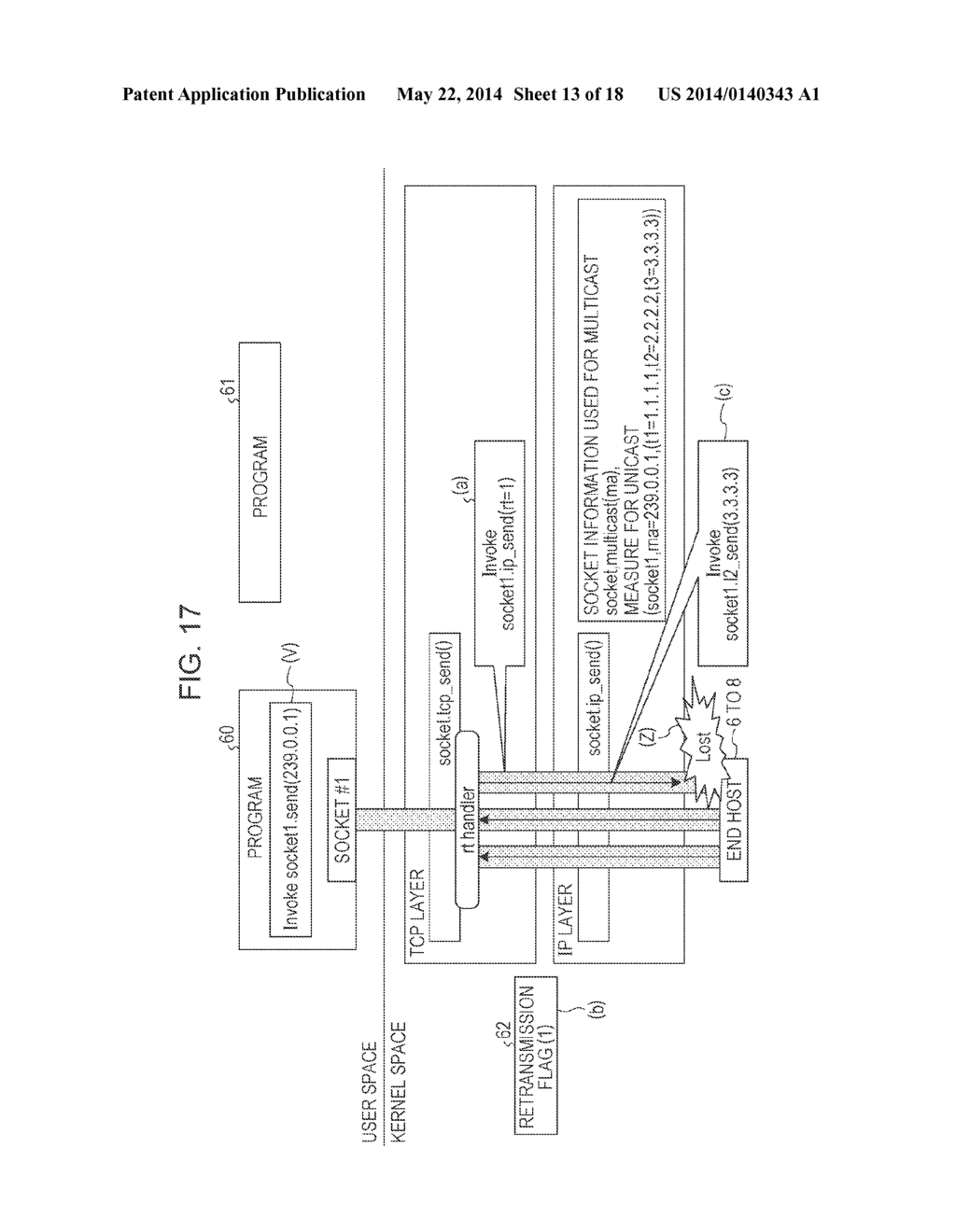 APPARATUS AND METHOD FOR EFFICIENTLY MULTICASTING DATA TO A PLURALITY OF     DESTINATION DEVICES - diagram, schematic, and image 14