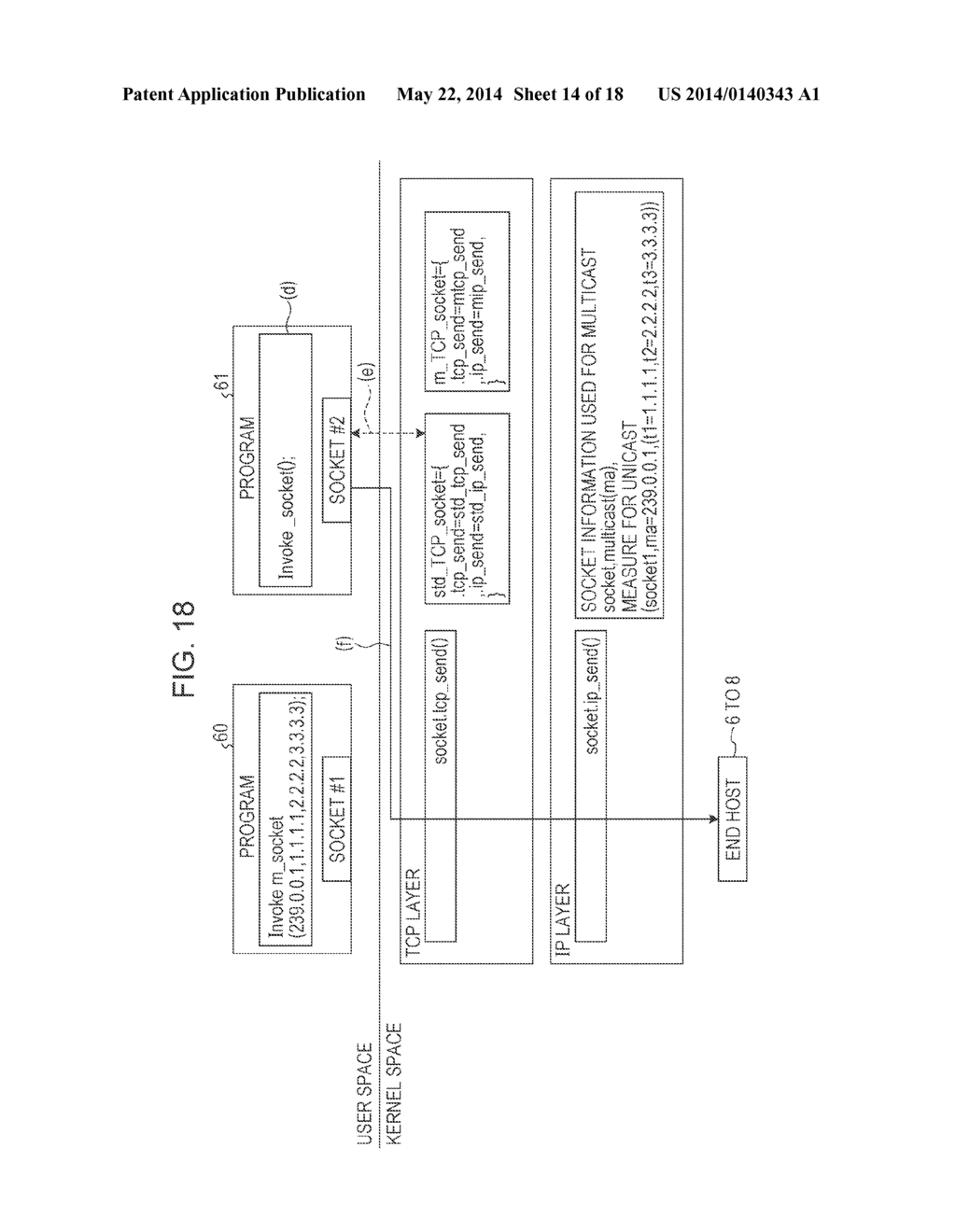 APPARATUS AND METHOD FOR EFFICIENTLY MULTICASTING DATA TO A PLURALITY OF     DESTINATION DEVICES - diagram, schematic, and image 15