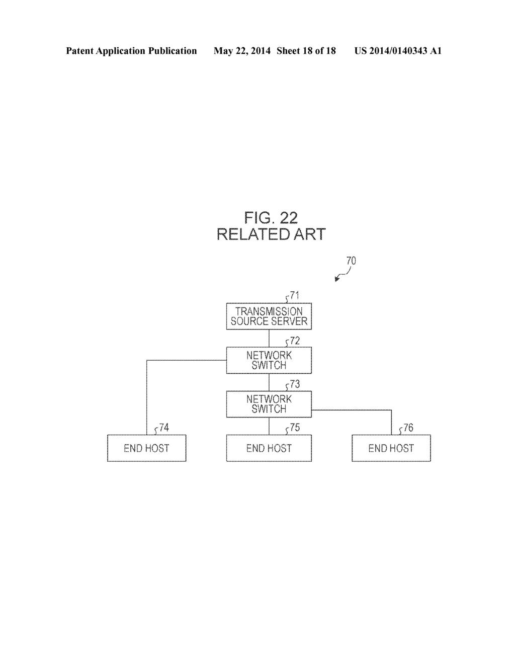 APPARATUS AND METHOD FOR EFFICIENTLY MULTICASTING DATA TO A PLURALITY OF     DESTINATION DEVICES - diagram, schematic, and image 19