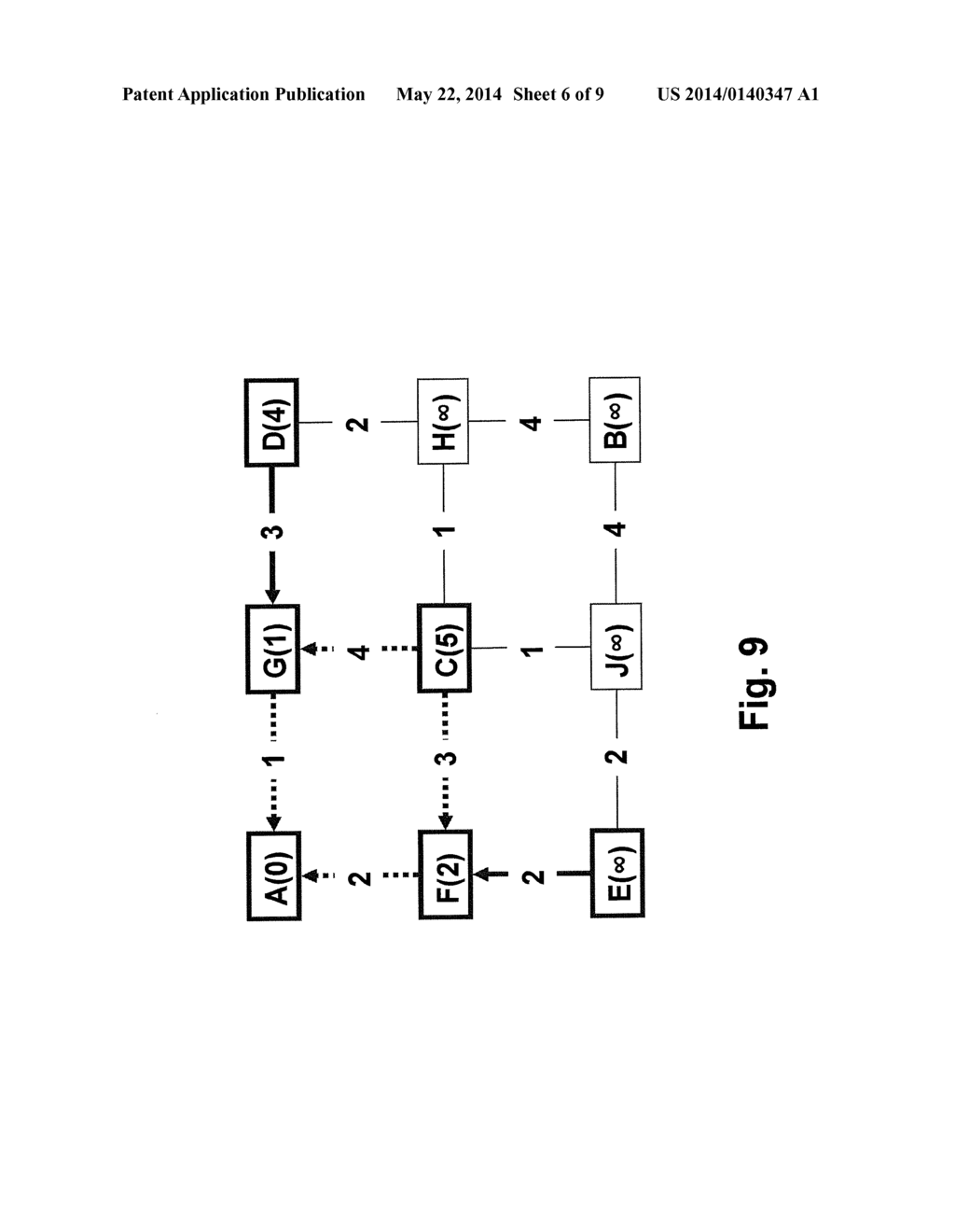 TIE-BREAKING IN SHORTEST PATH DETERMINATION - diagram, schematic, and image 07