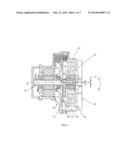 SCROLL-TYPE VOLUME DISPLACEMENT APPARATUS WITH AN ORBITING THRUST BEARING diagram and image