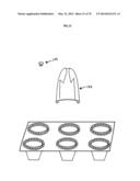 SYSTEM AND METHOD FOR PRODUCING A COMESTIBLE BAKED PRODUCT IN COMPLEX     SHAPES USING CAST MOLDING diagram and image