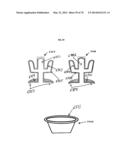 SYSTEM AND METHOD FOR PRODUCING A COMESTIBLE BAKED PRODUCT IN COMPLEX     SHAPES USING CAST MOLDING diagram and image