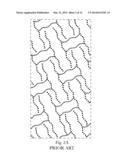NONWOVEN SANITARY TISSUE PRODUCTS COMPRISING A WOVEN SURFACE PATTERN diagram and image