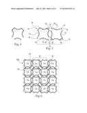 NONWOVEN SANITARY TISSUE PRODUCTS COMPRISING A WOVEN SURFACE PATTERN diagram and image