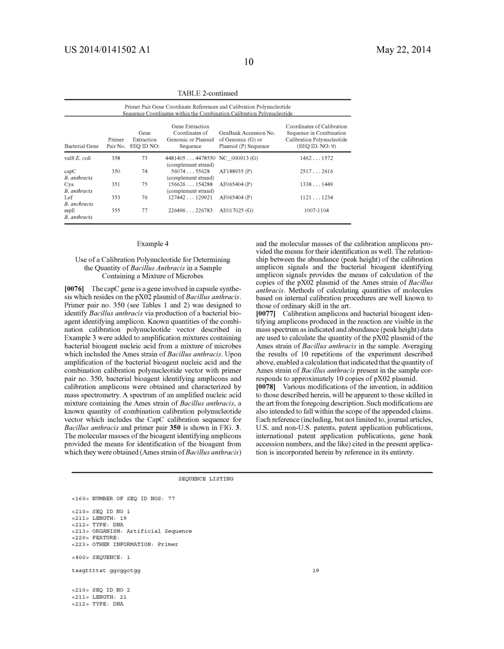 Methods For Concurrent Identification And Quantification Of An Unknown     Bioagent - diagram, schematic, and image 14