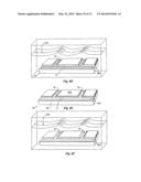 METHODS OF PROVIDING LIQUID MATERIAL TO SELECTED REGIONS OF SEMICONDUCTOR     MATERIAL WITH TEXTURED SURFACES diagram and image