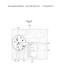 MAP SERVICE METHOD AND SYSTEM OF PROVIDING TARGET CONTENTS BASED ON     LOCATION diagram and image