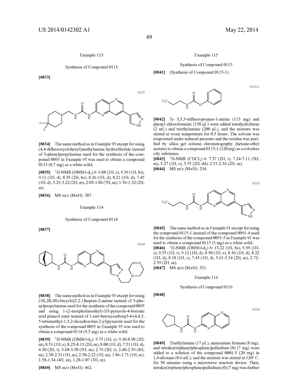 1,5-NAPHTHYRIDINE DERIVATIVE OR SALT THEREOF - diagram, schematic, and image 50