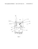 MEDICAL DELIVERY SYSTEM COMPRISING LOCKING RING WITH L-SHAPED GROOVES diagram and image