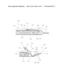 DISPOSABLE ABSORBENT ARTICLE HAVING A FRANGIBLE BONDING AGENT diagram and image