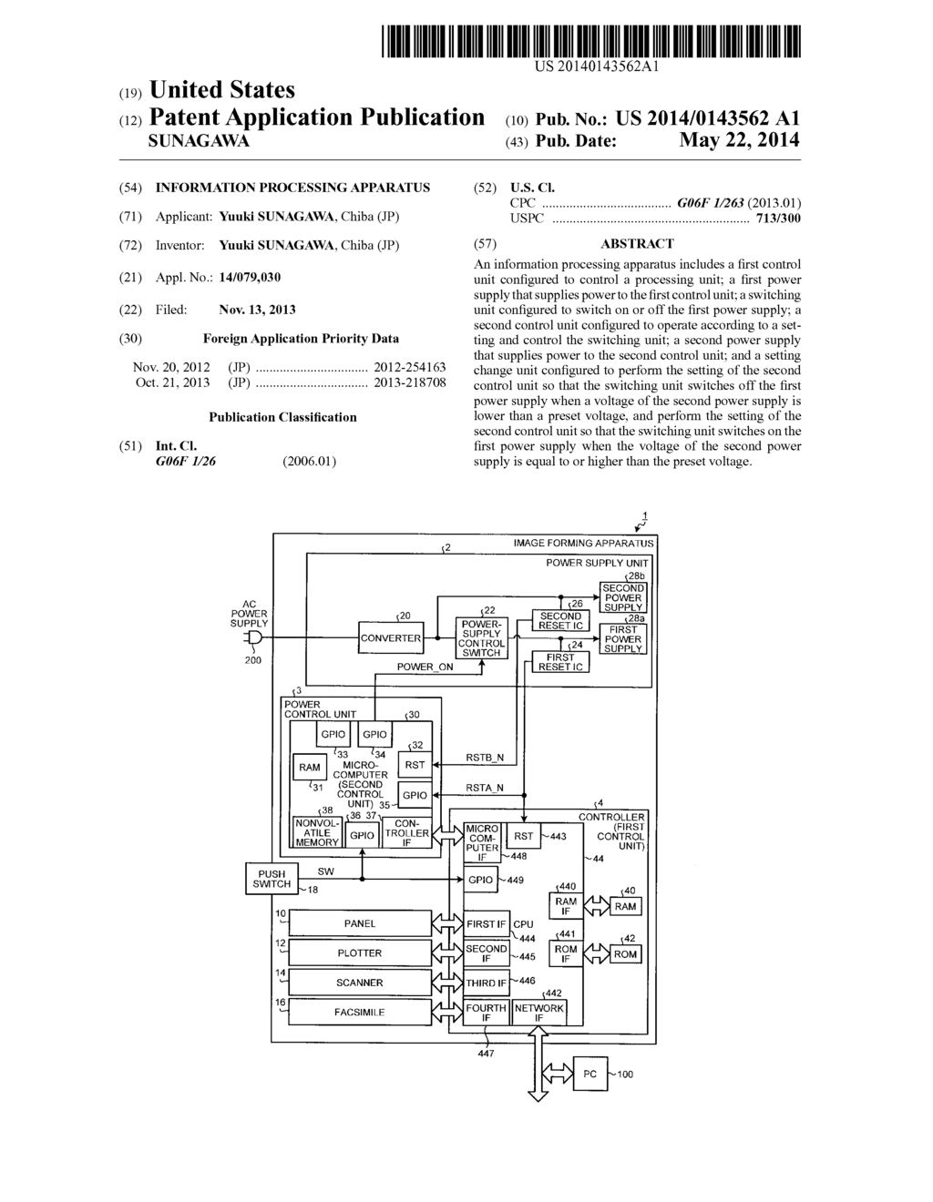 INFORMATION PROCESSING APPARATUS - diagram, schematic, and image 01