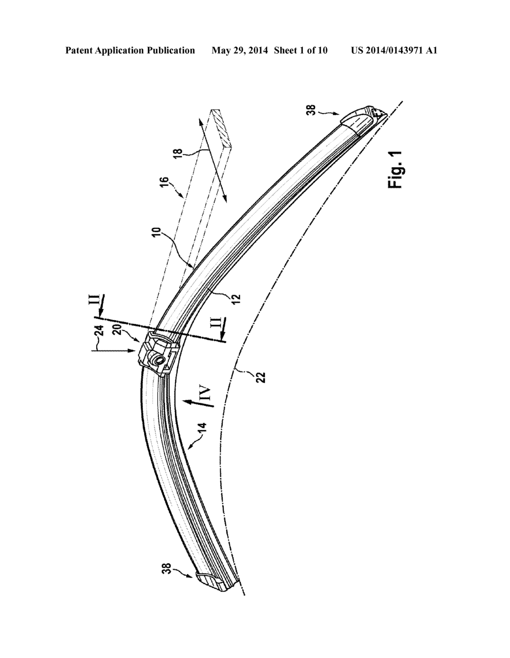 WIPER BLADE FOR CLEANING WINDOWS, IN PARTICULAR OF MOTOR VEHICLES - diagram, schematic, and image 02