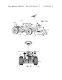 Riding Lawn Mower Including Battery Powered Cutting System diagram and image