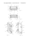 INK STORING UNIT FOR A HAND-OPERATED STAMP diagram and image