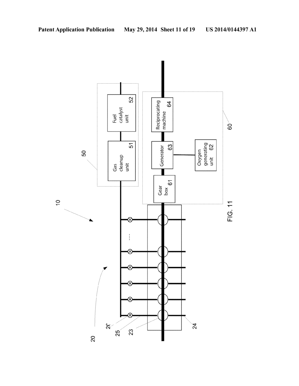 Engine Reformer Systems For Lower Cost, Smaller Scale Manufacturing Of     Liquid Fuels - diagram, schematic, and image 12