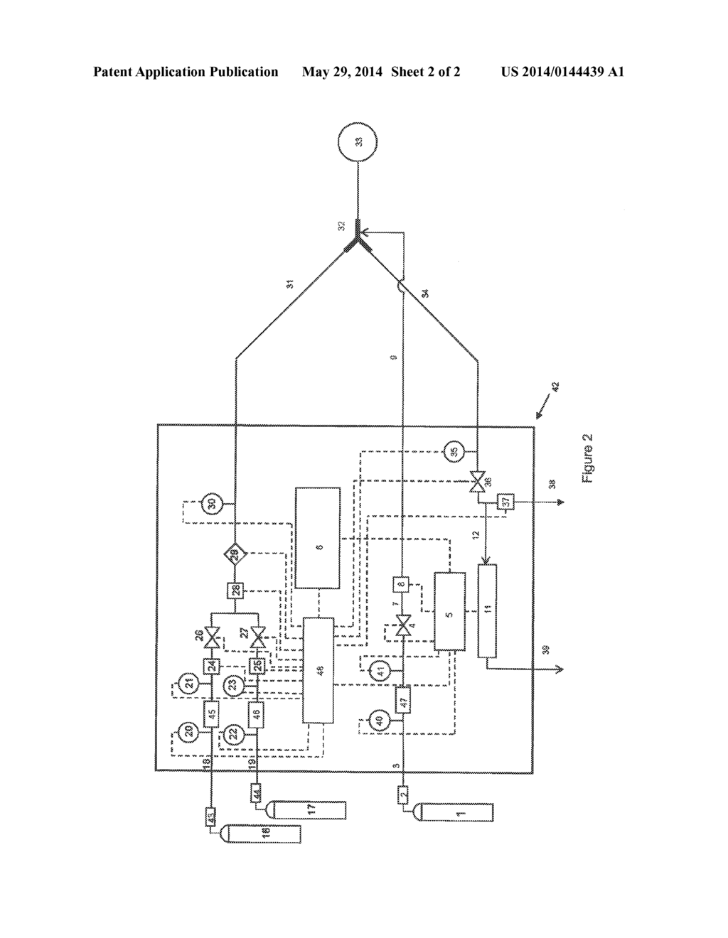 DOSIMETRIC THERAPEUTIC GAS DELIVERY SYSTEM FOR RAPID DOSE MONITORING AND     CONTROL - diagram, schematic, and image 03