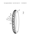 Ring with Outer Markings/Segments for Setting Gemstones diagram and image