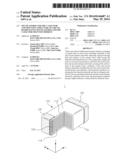 MULTILAYERED CERAMIC CAPACITOR AND MOUNTING STRUCTURE OF CIRCUIT BOARD     HAVING MULTILAYERED CERAMIC CAPACITOR MOUNTED THEREON diagram and image