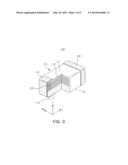 MULTILAYERED CERAMIC CAPACITOR AND MOUNTING STRUCTURE OF CIRCUIT BOARD     HAVING MULTILAYERED CERAMIC CAPACITOR MOUNTED THEREON diagram and image