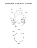 APPARATUS AND METHOD FOR RETAINING INSERTS OF A ROLLING CONE DRILL BIT diagram and image