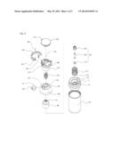 PUMP-TYPE COSMETICS CONTAINER diagram and image