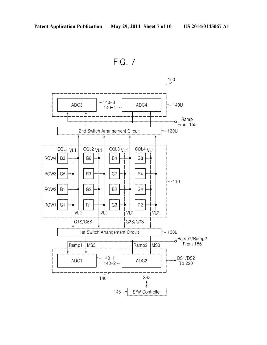 IMAGE SENSOR AND SYSTEM INCLUDING THE SAME - diagram, schematic, and image 08