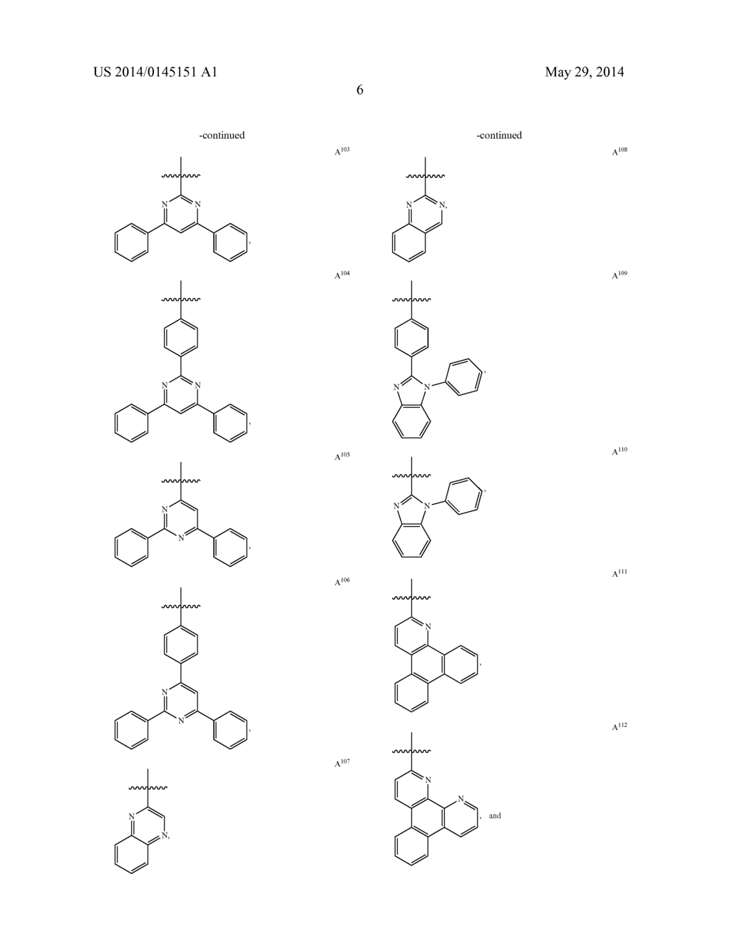 Organic Electroluminescent Device With Delayed Fluorescence - diagram, schematic, and image 10