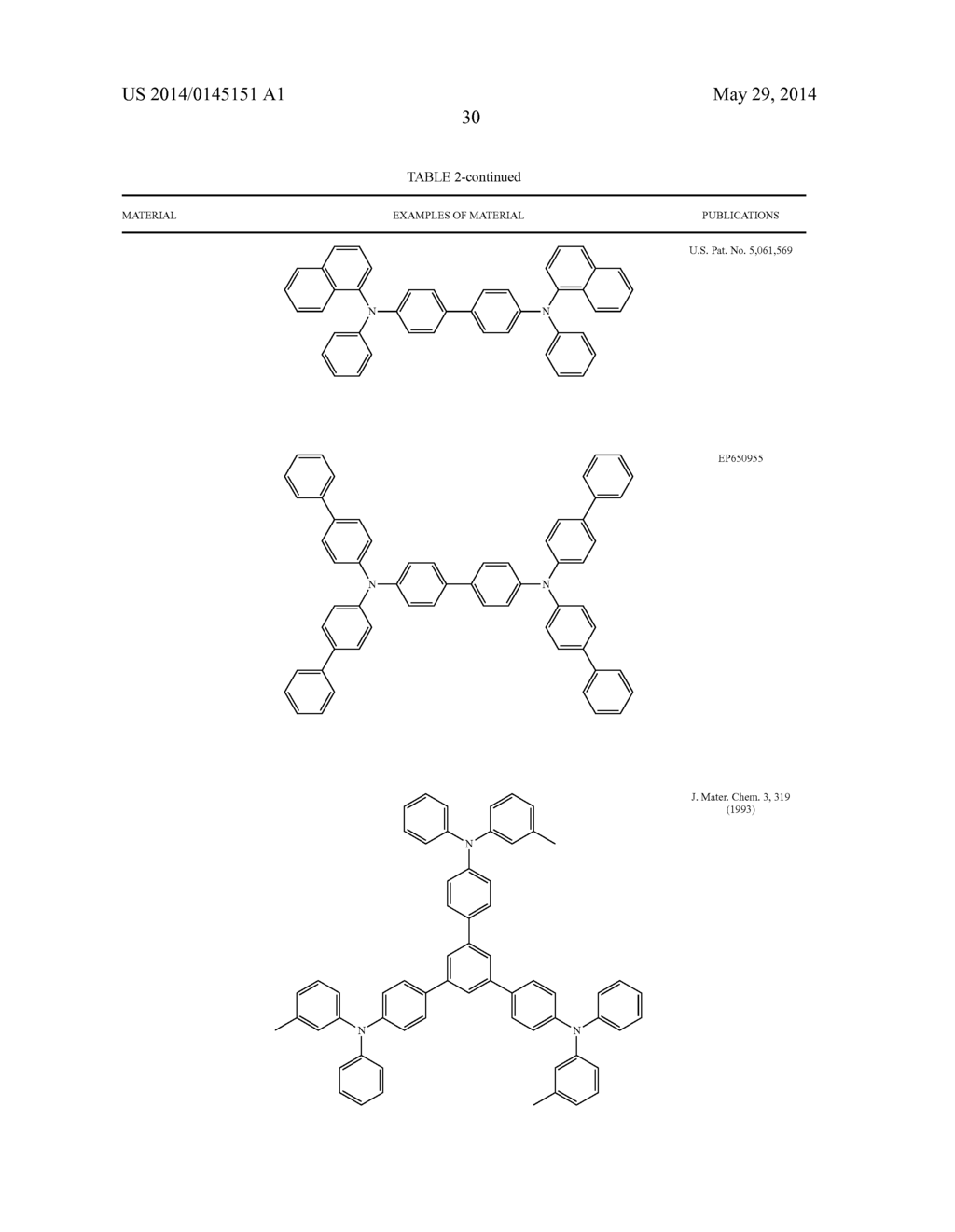 Organic Electroluminescent Device With Delayed Fluorescence - diagram, schematic, and image 34