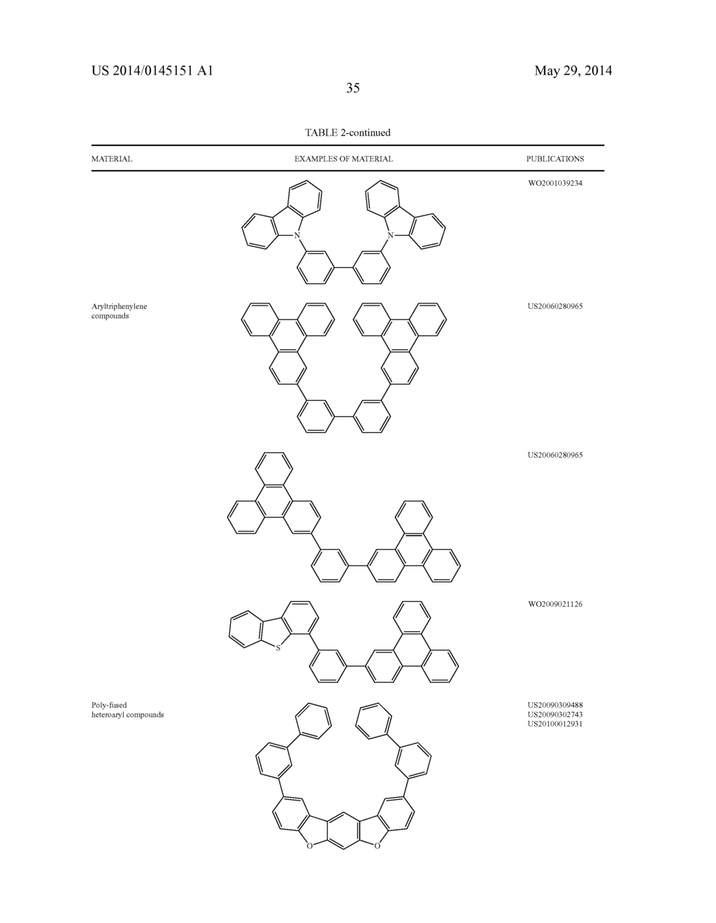 Organic Electroluminescent Device With Delayed Fluorescence - diagram, schematic, and image 39