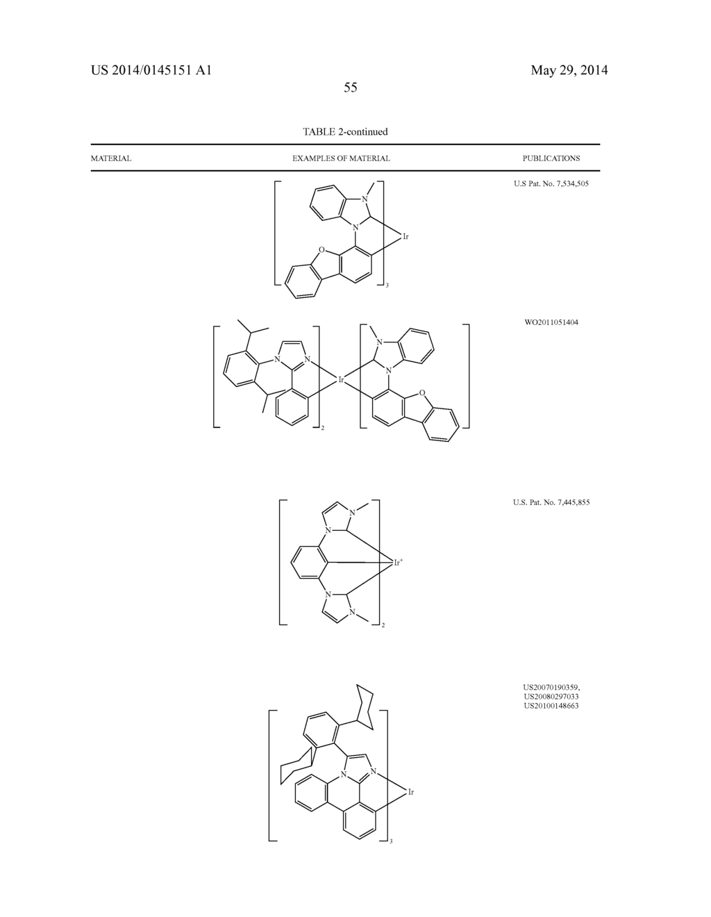 Organic Electroluminescent Device With Delayed Fluorescence - diagram, schematic, and image 59