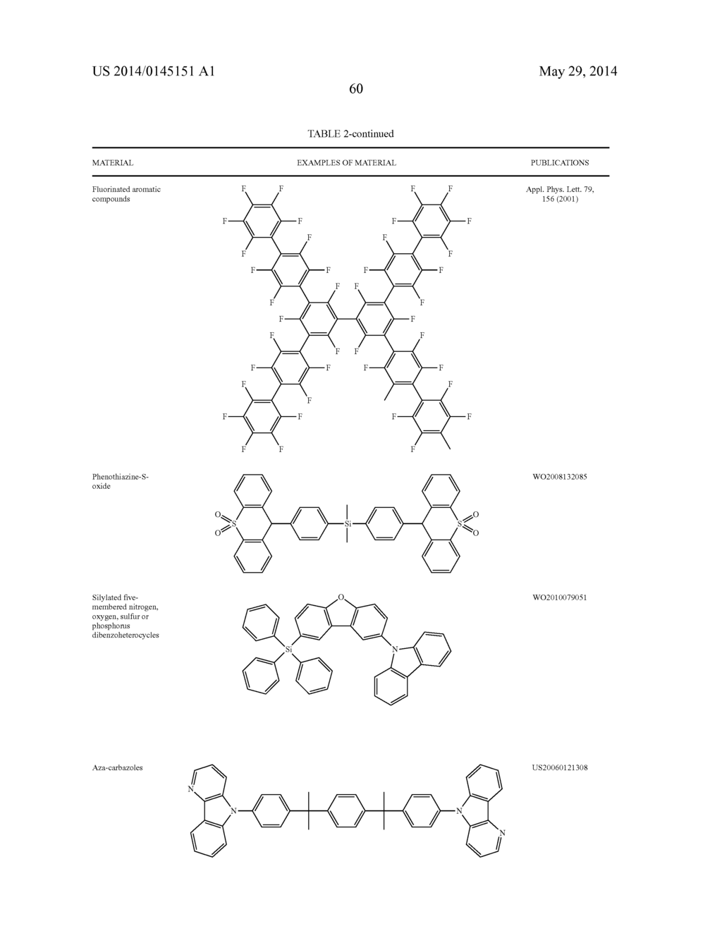 Organic Electroluminescent Device With Delayed Fluorescence - diagram, schematic, and image 64