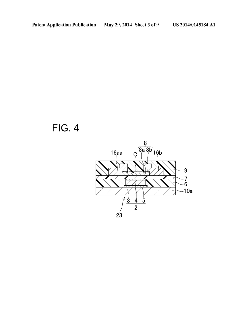 THIN FILM TRANSISTOR SUBSTRATE AND METHOD FOR PRODUCING SAME - diagram, schematic, and image 04