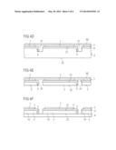 COMPONENT CARRIER ASSEMBLY HAVING A TRENCH STRUCTURE WHICH SEPARATES     COMPONENT CARRIER REGIONS, AND METHOD FOR PRODUCING A PLURALITY OF     COMPONENT CARRIER REGIONS diagram and image