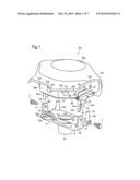 MOUNTING STRUCTURE OF DRIVER AIRBAG UNIT, AND STEERING WHEEL diagram and image