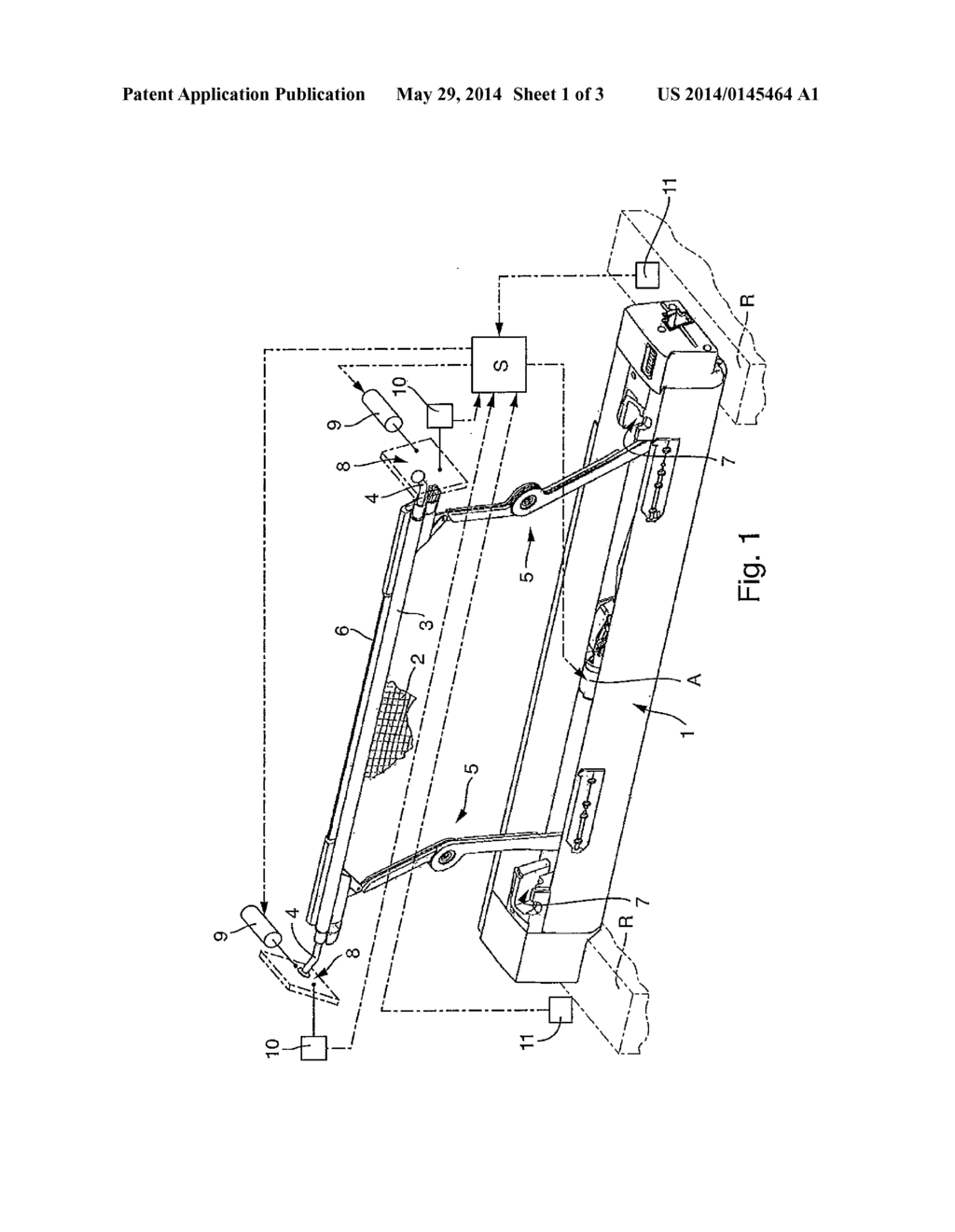 RESTRAINT DEVICE FOR A VEHICLE INTERIOR - diagram, schematic, and image 02