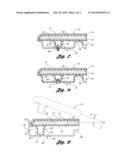 SYSTEM INCLUDING A PANEL ASSEMBLY HAVING A CONTAINER AND A     COMPRESSION-MOLDED, COMPOSITE COVER FOR COVERING THE CONTAINER diagram and image