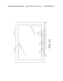 TOUCH PANEL HAVING VIRTUAL FUNCTION BUTTON, METHOD OF MANUFACTURING THE     SAME, AND METHOD OF IDENTIFYING TOUCH CONFLICT ON THE SAME diagram and image