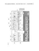 IMAGE PROCESSOR DISPLAYING PLURAL FUNCTION KEYS IN SCROLLABLE STATE diagram and image