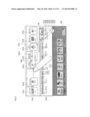 IMAGE PROCESSOR DISPLAYING PLURAL FUNCTION KEYS IN SCROLLABLE STATE diagram and image