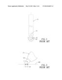 TIP ELEMENT CAPABLE OF LIGHT COLLECTION, AND LIGHT-EMITTING TOUCH PEN     INCORPORATING THE SAME FOR AN OPTICAL TOUCH DEVICE diagram and image