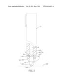 TIP ELEMENT CAPABLE OF LIGHT COLLECTION, AND LIGHT-EMITTING TOUCH PEN     INCORPORATING THE SAME FOR AN OPTICAL TOUCH DEVICE diagram and image