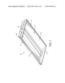 LIGHT FIXTURE ASSEMBLY WITH PIVOTING REFLECTOR ASSEMBLY AND LENS ASSEMBLY diagram and image