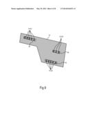 LIGHTING MODULE FOR A VEHICLE LIGHTING DEVICE WITH SEMICONDUCTOR LIGHT     SOURCE diagram and image