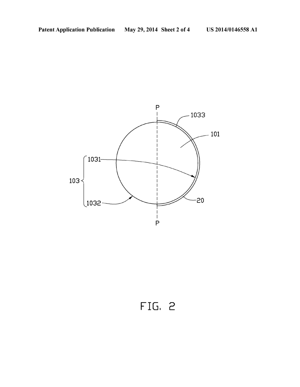 LIGHT GUIDE STICK AND LIGHT SOURCE ASSEMBLY HAVING LIGHT EMITTING DIODE     AND LIGHT GUIDE STICK - diagram, schematic, and image 03