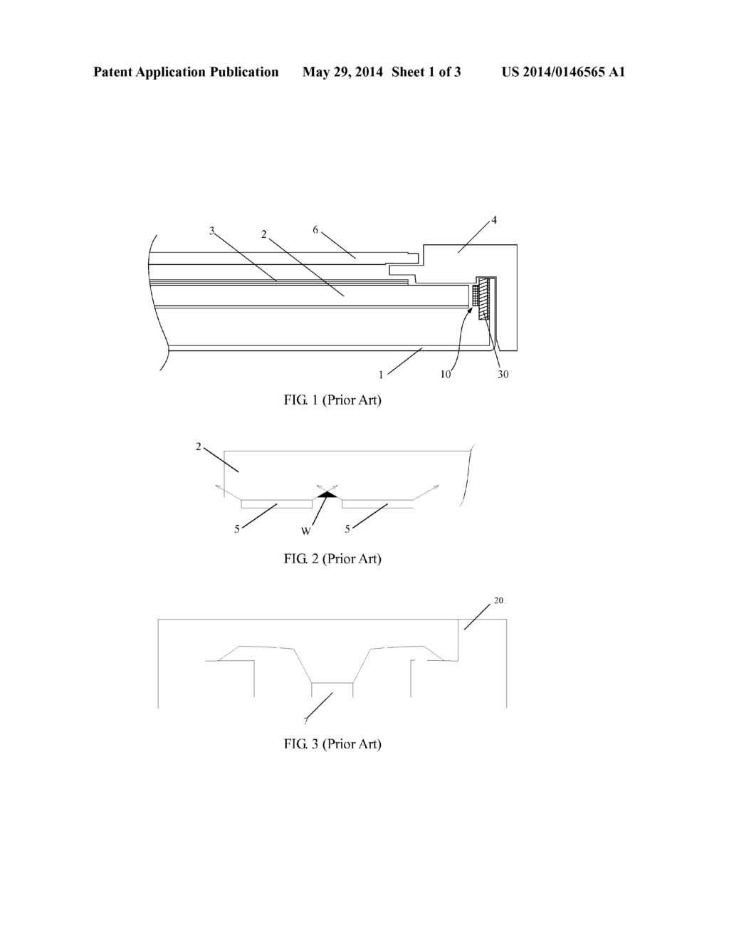 Backlight LED Structure, Backlight and Display Device - diagram, schematic, and image 02