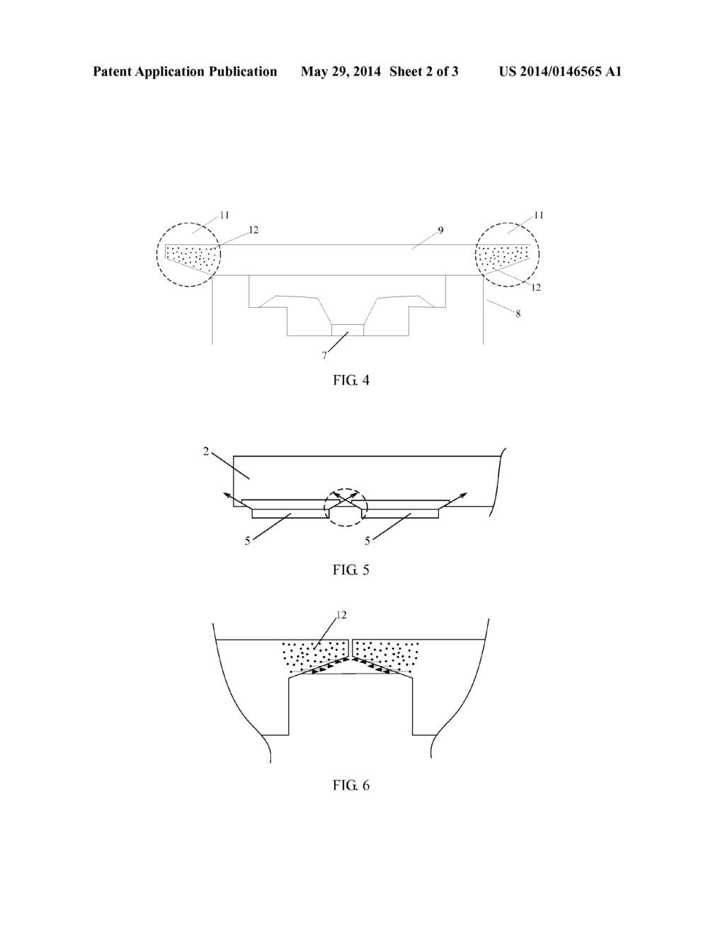 Backlight LED Structure, Backlight and Display Device - diagram, schematic, and image 03