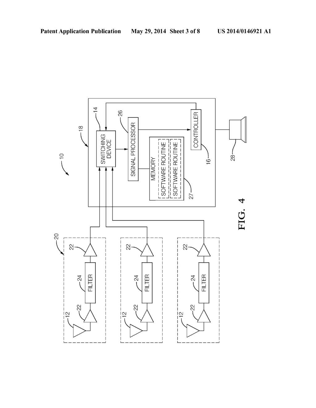 RECEIVER FOR RECOVERING UNIVERSAL SERVICES IN A SPOT BEAM SATELLITE     TRANSMISSION SYSTEM AND METHOD - diagram, schematic, and image 04