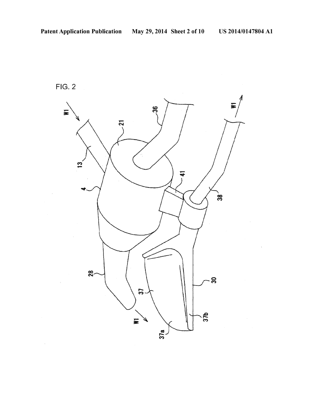 FLOW-TYPE ULTRASONIC ORAL CAVITY WASHING DEVICE AND FLOW-TYPE ULTRASONIC     ORAL CAVITY WASHING METHOD - diagram, schematic, and image 03