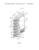 RECEPTACLE ASSEMBLY HAVING A COMMONING CLIP WITH GROUNDING BEAMS diagram and image